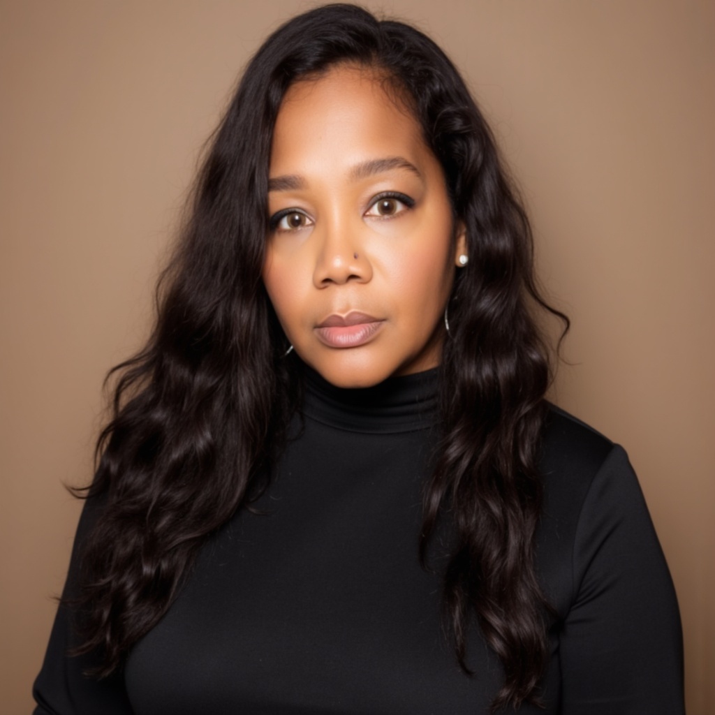 Portrait of Trice, founder of BluJean Dreams